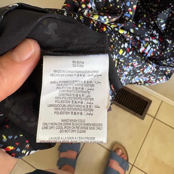 BCBGeneration Ruffle Front Midi Dress - Picture 7 of 7